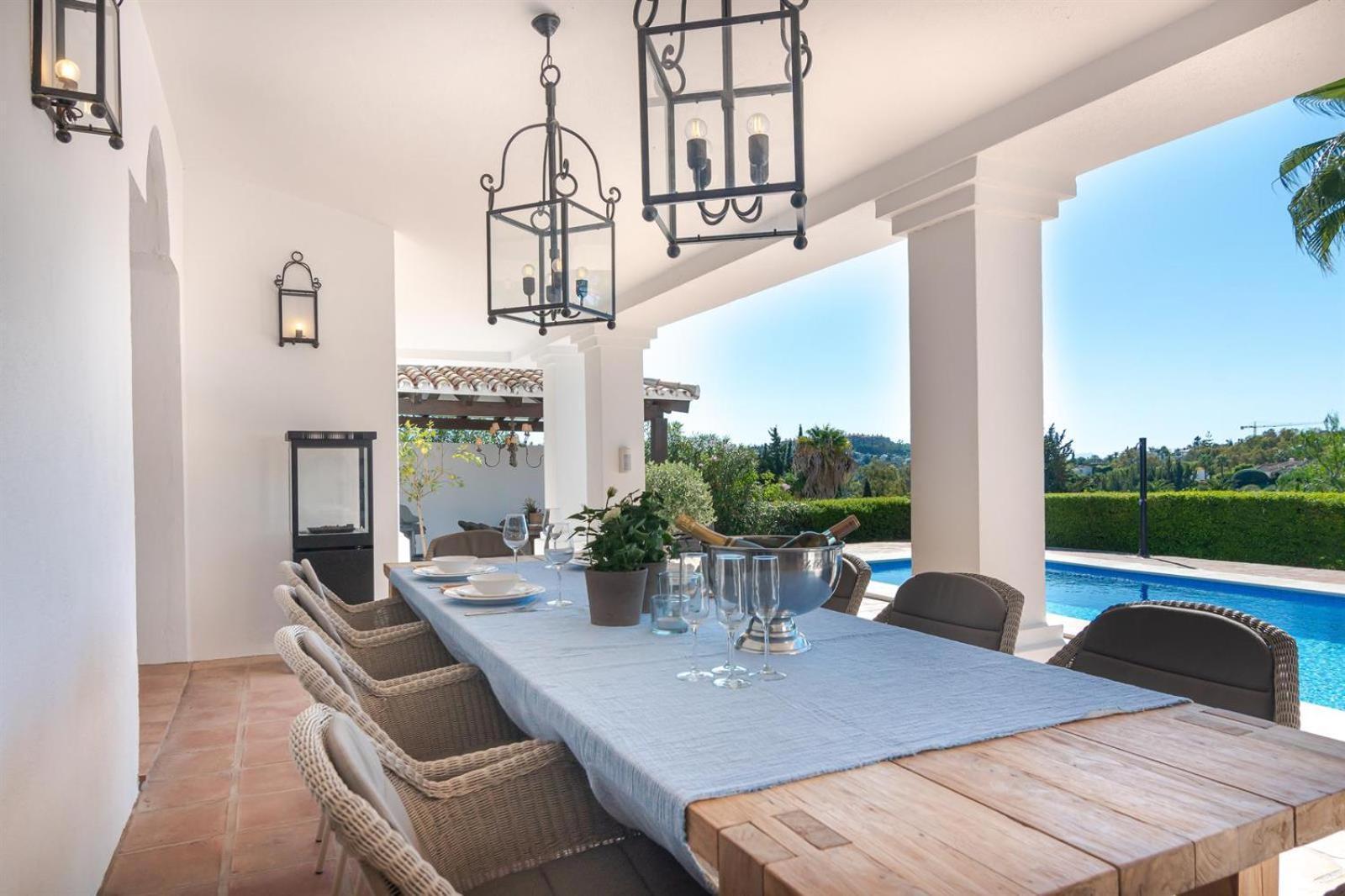 Luxury Villa In Marbella Golden Mile Экстерьер фото