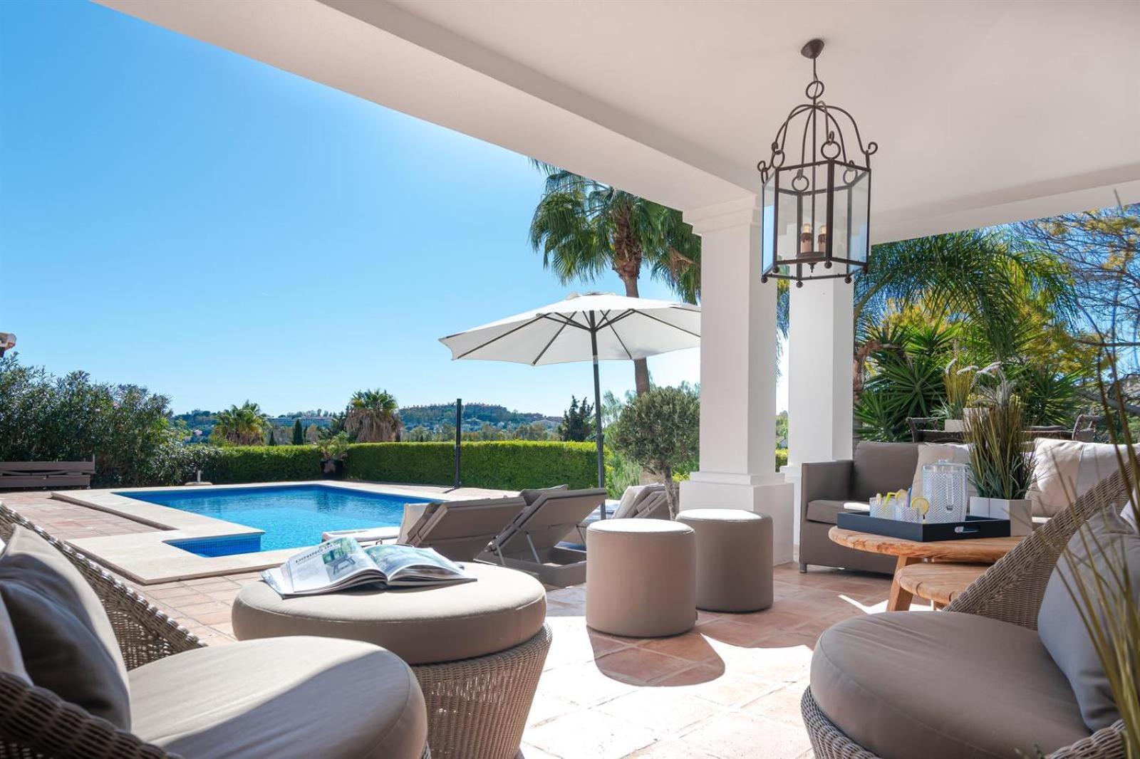 Luxury Villa In Marbella Golden Mile Экстерьер фото